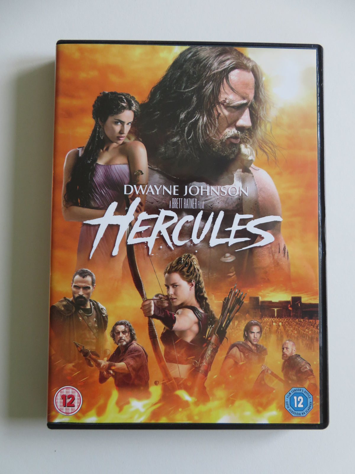 Hercules (DVD) Dwayne Johnson John Hurt Ian McShane 2014 Region 2