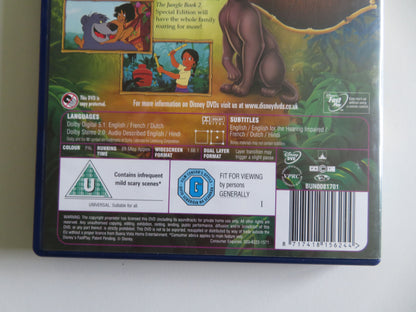 The Jungle Book 2 - B (DVD) Disney John Goodman Haley Joel Osment 2003 Region 2