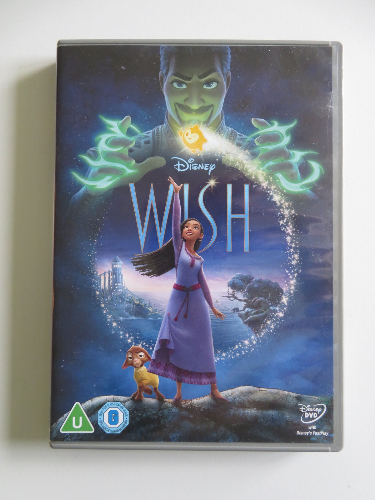 Wish (DVD) Disney Ariana DeBose Chris Pine Alan Tudyk 2023 Region 0