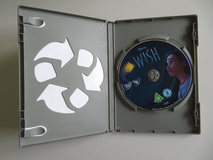 Wish (DVD) Disney Ariana DeBose Chris Pine Alan Tudyk 2023 Region 0