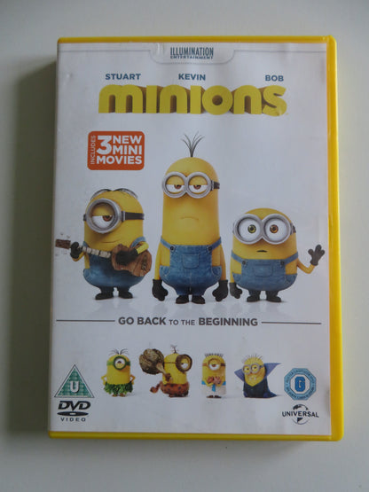 Minions (DVD) Sandra Bullock Jon Hamm Michael Keaton 2015 Region 2, 4