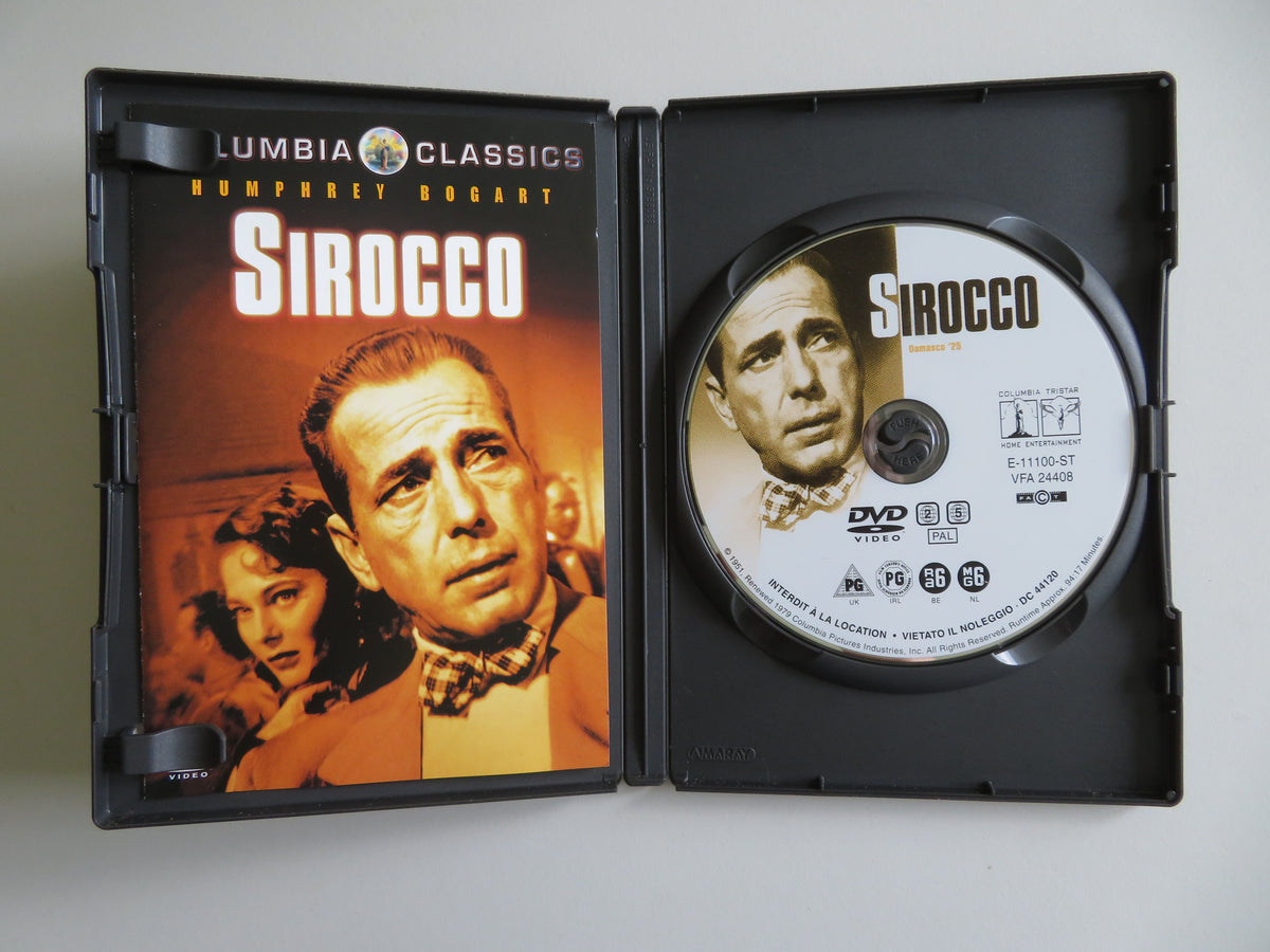 Sirocco (DVD) Humphrey Bogart Lee J. Cobb 1951 Region 2