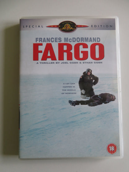 Fargo (DVD) William H. Macy Frances McDormand Steve Buscemi 1996 Region 2