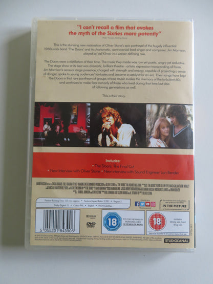 The Doors - The Final Cut (DVD) Val Kilmer Meg Ryan 1991 Region 2