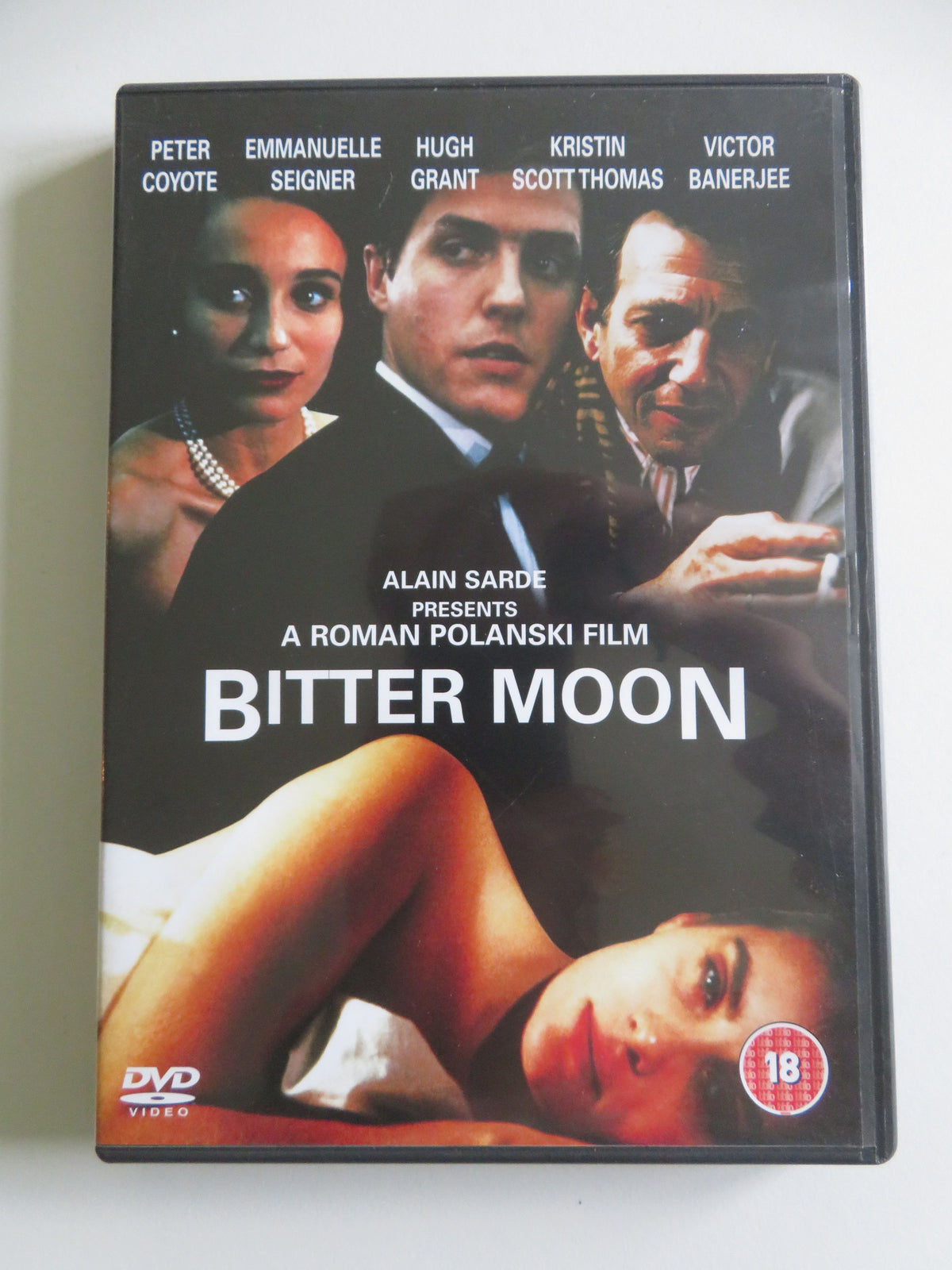 Bitter Moon (DVD) Hugh Grant Kristin Scott Thomas 1994 Region 2
