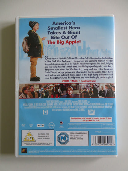 Home Alone 2: Lost in New York - B (DVD) Macauley Culkin Tim Curry 1992 Region 2