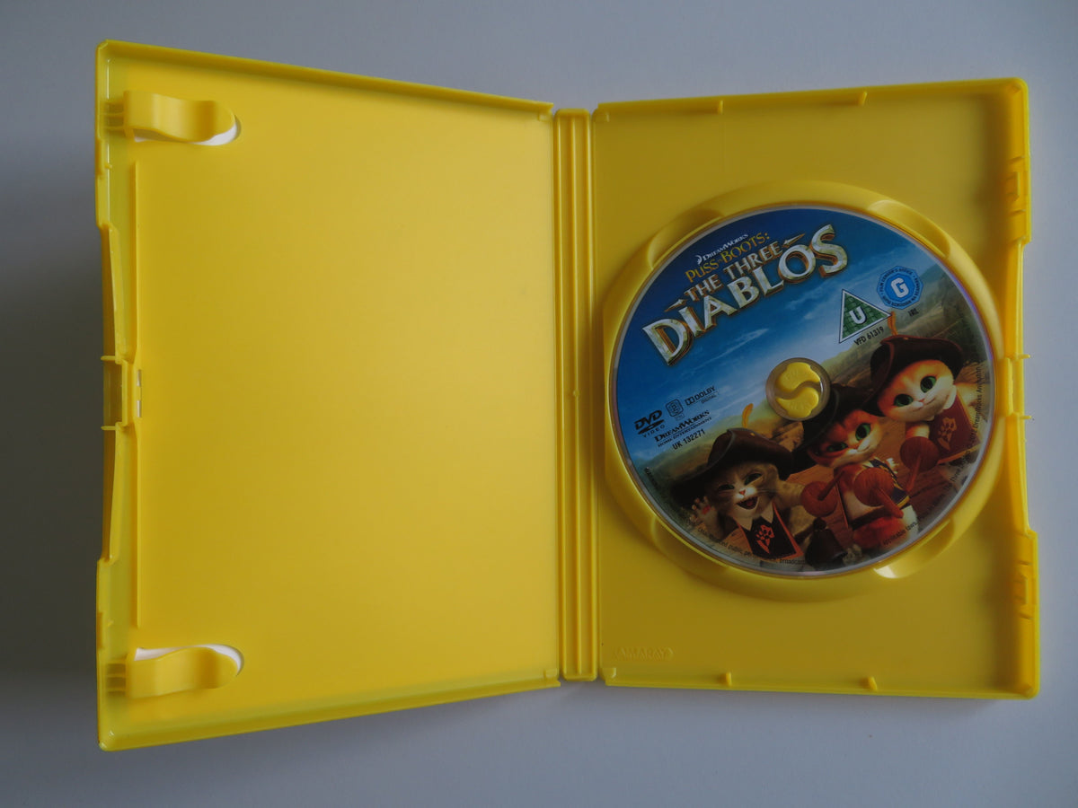 Puss in Boots: The Three Diablos (DVD) Antonio Banderas G. Marini 2012 Region 2