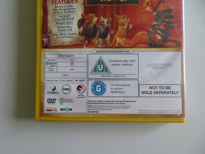 Puss in Boots: The Three Diablos (DVD) Antonio Banderas G. Marini 2012 Region 2