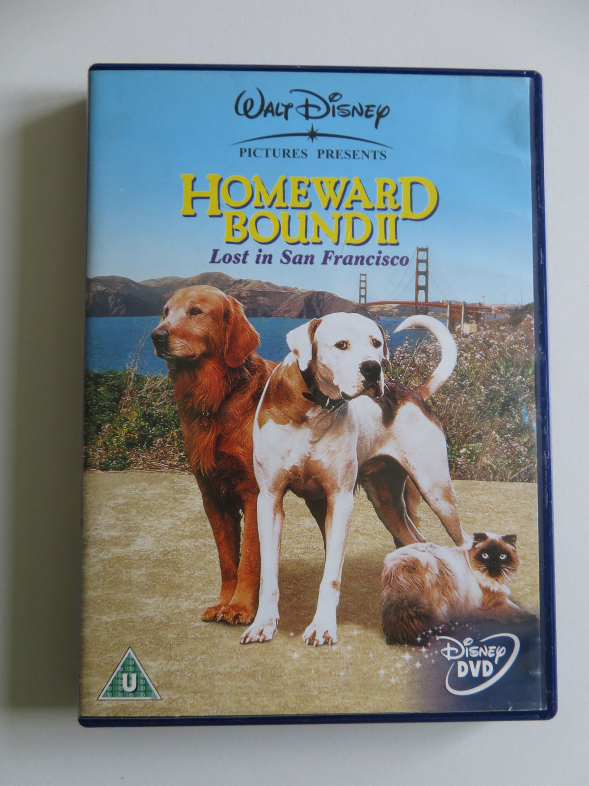 Homeward Bound II: Lost in San Francisco (DVD) Disney M. J. Fox 1996 Region 2