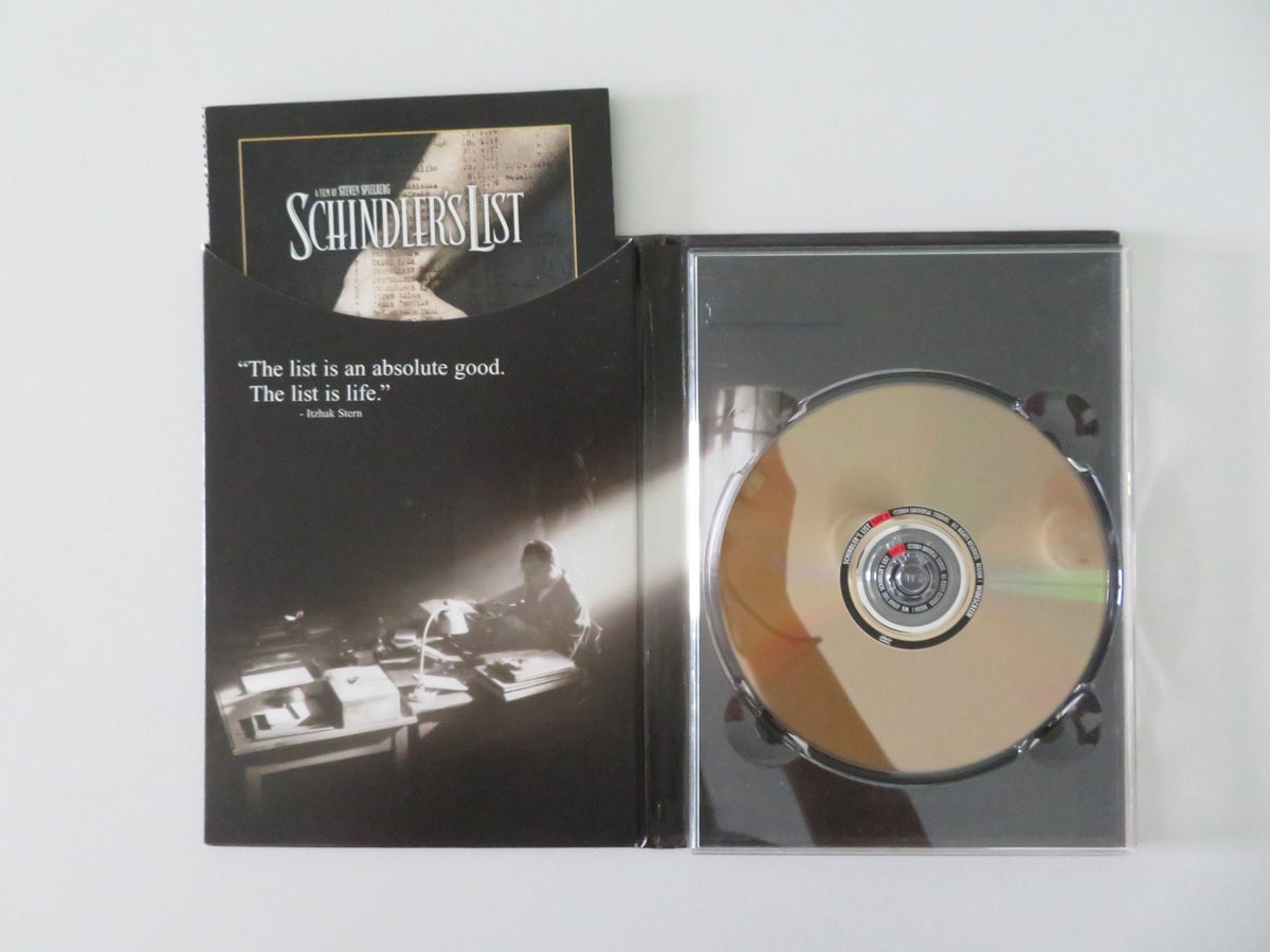 Schindler's List (DVD) Liam Neeson Ben Kingsley Ralph Fiennes 1993 Region 1