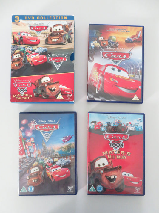 Cars, Cars 2 and Cars Toon Mater's Tall Tales (DVD BoxSet) Disney 2006 Region 2