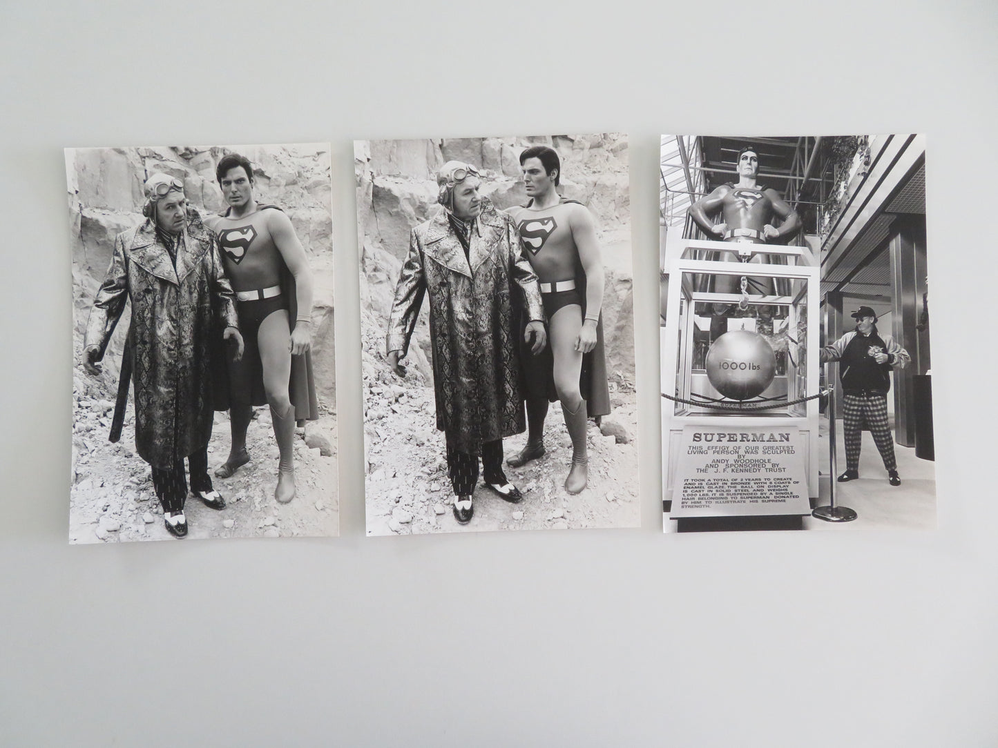 Superman IV: The Quest for Peace - B Movie Still Photo Lot Of 3 Reeve 1987