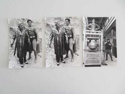 Superman IV: The Quest for Peace - B Movie Still Photo Lot Of 3 Reeve 1987