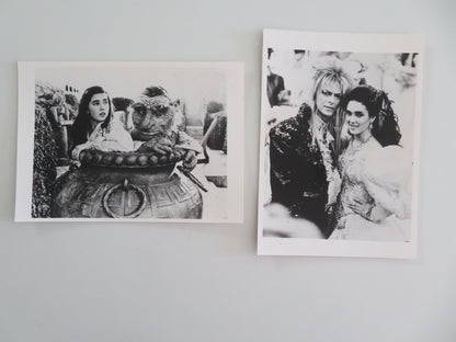 Labyrinth - B Movie Still Photo Lot Of 2 David Bowie Jennifer Connelly 1986