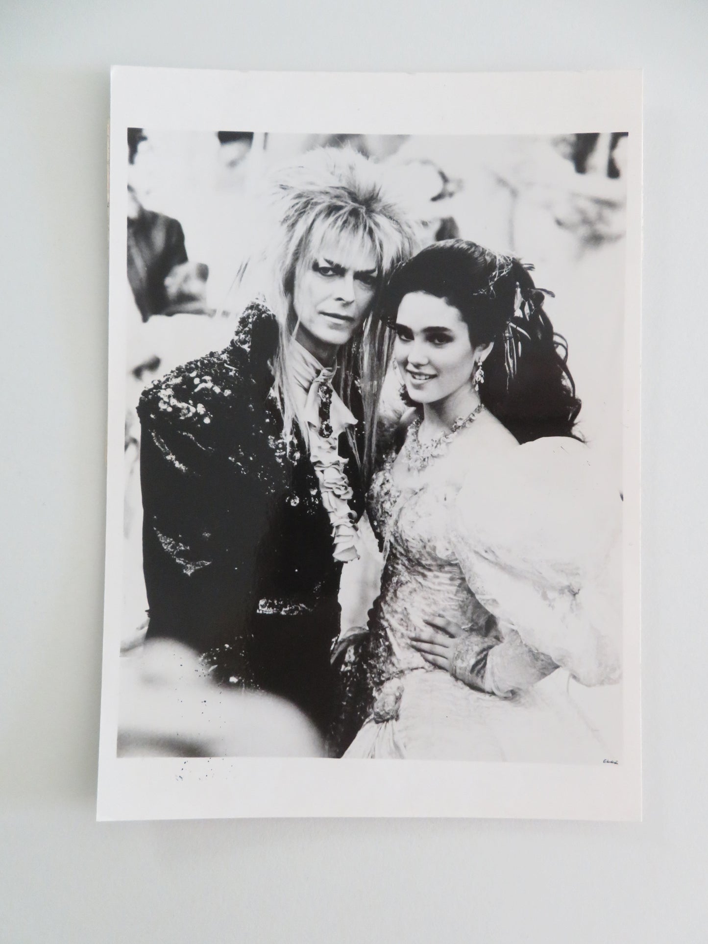 Labyrinth - B Movie Still Photo Lot Of 2 David Bowie Jennifer Connelly 1986