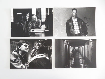 For Queen and Country - B Movie Still Photo Lot Of 4 Denzel Washington 1988