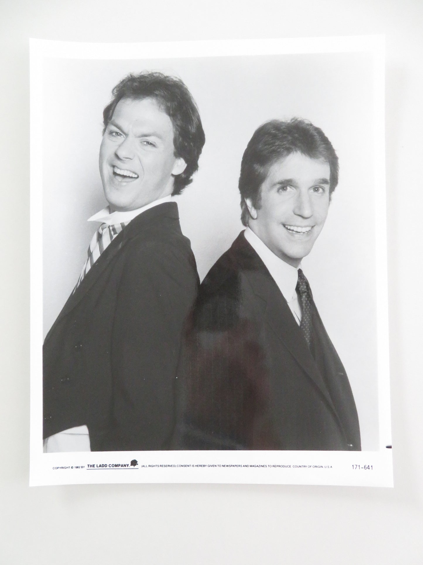 Night Shift - A Movie Still Photo Lot Of 7 Henry Winkler Michael Keaton 1982