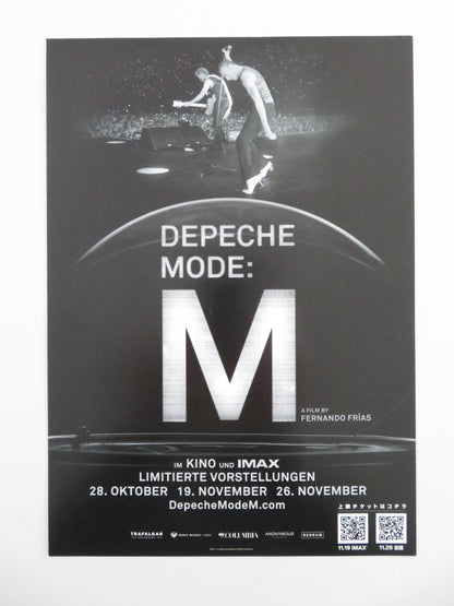 David Gilmour Live at... & Depeche Mode: M Japanese Chirashi (B5) Poster 2025