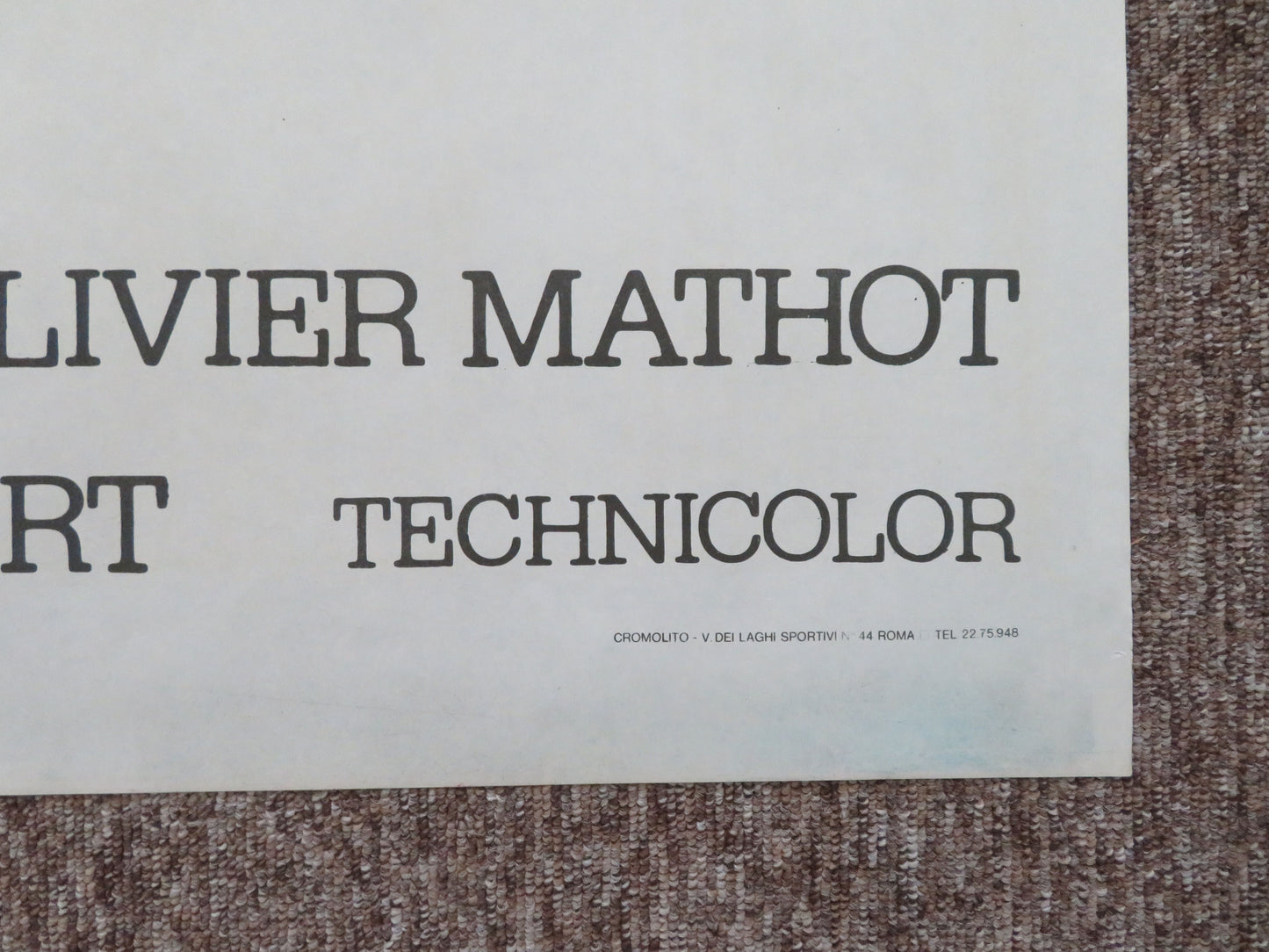 The Ticklers Italian 2 Foglio Poster Olivier Mathot Fred Williams 1975