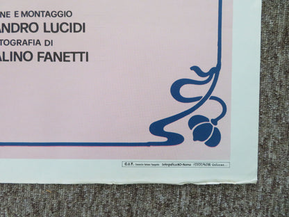 Lola's Secret Italian 2 Foglio Poster Donatella Damiani Scott Coffey 1984