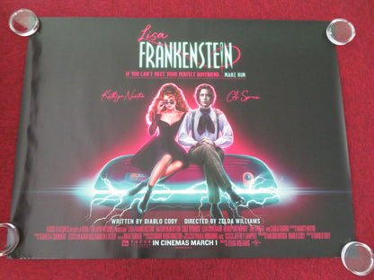 Lisa Frankenstein UK Quad Rolled Poster Kathryn Newton Liza Soberano 2024