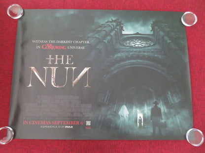 The Nun UK Quad Rolled Poster Demián Bichir Taissa Farmiga Jonas Bloquet 2018