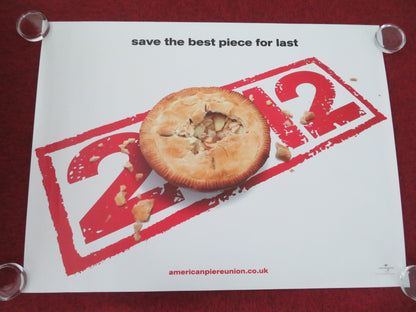 American Pie: Reunion UK Quad Rolled Poster Jason Biggs Seann William Scott 2012