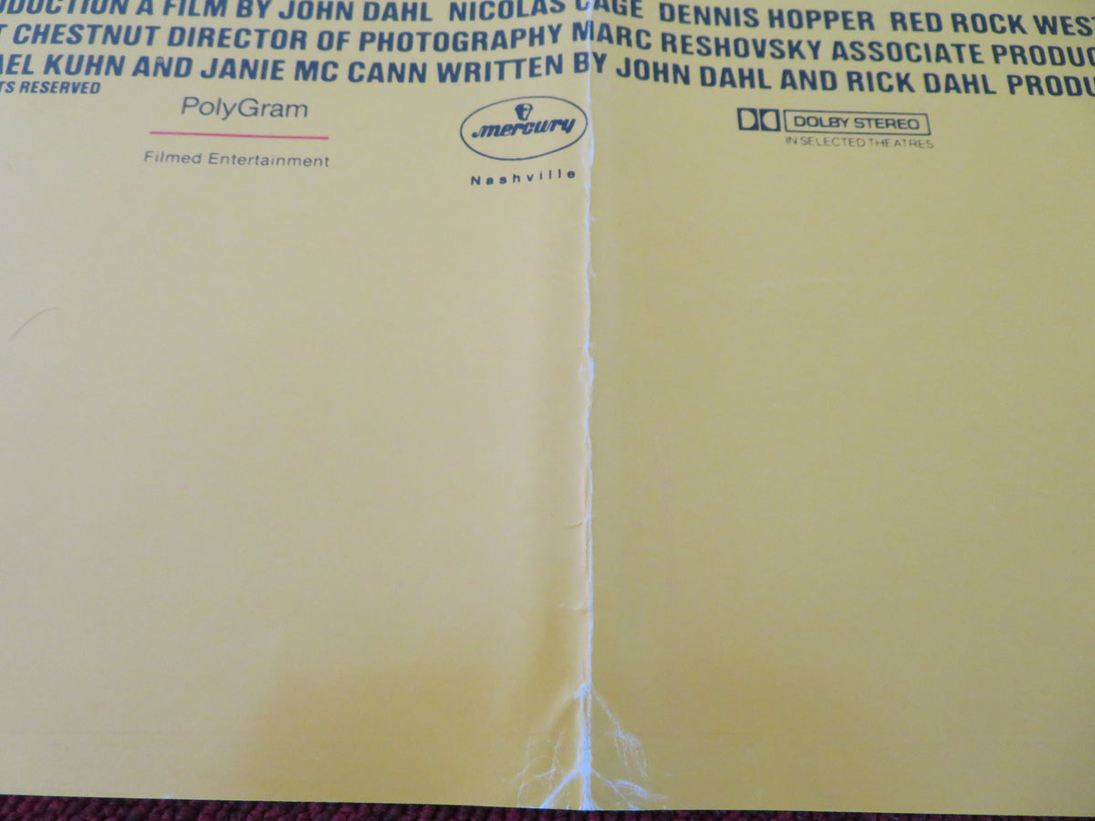 Red Rock West UK Quad Rolled Poster Nicolas Cage Dennis Hopper 1993