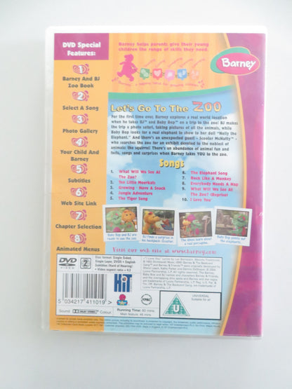 Barney: Let's Go to the Zoo (DVD) Duncan Brannan 2001 Region 2