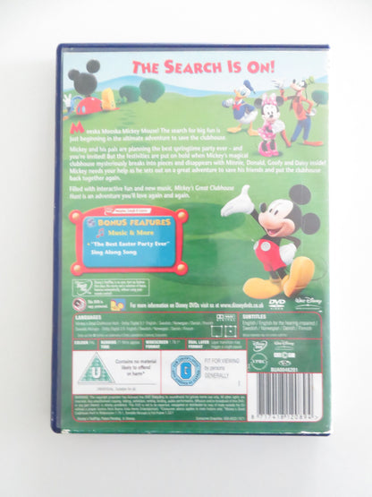 Mickey Mouse Clubhouse: Mickey's Great Clubhouse Hunt (DVD) Disney 2007 Region 2