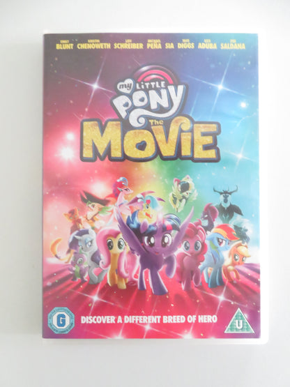 My Little Pony: The Movie (DVD) Emily Blunt Zoe Saldana 2017 Region 2