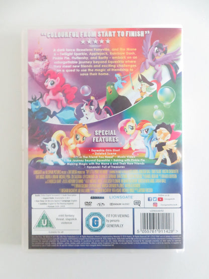 My Little Pony: The Movie (DVD) Emily Blunt Zoe Saldana 2017 Region 2