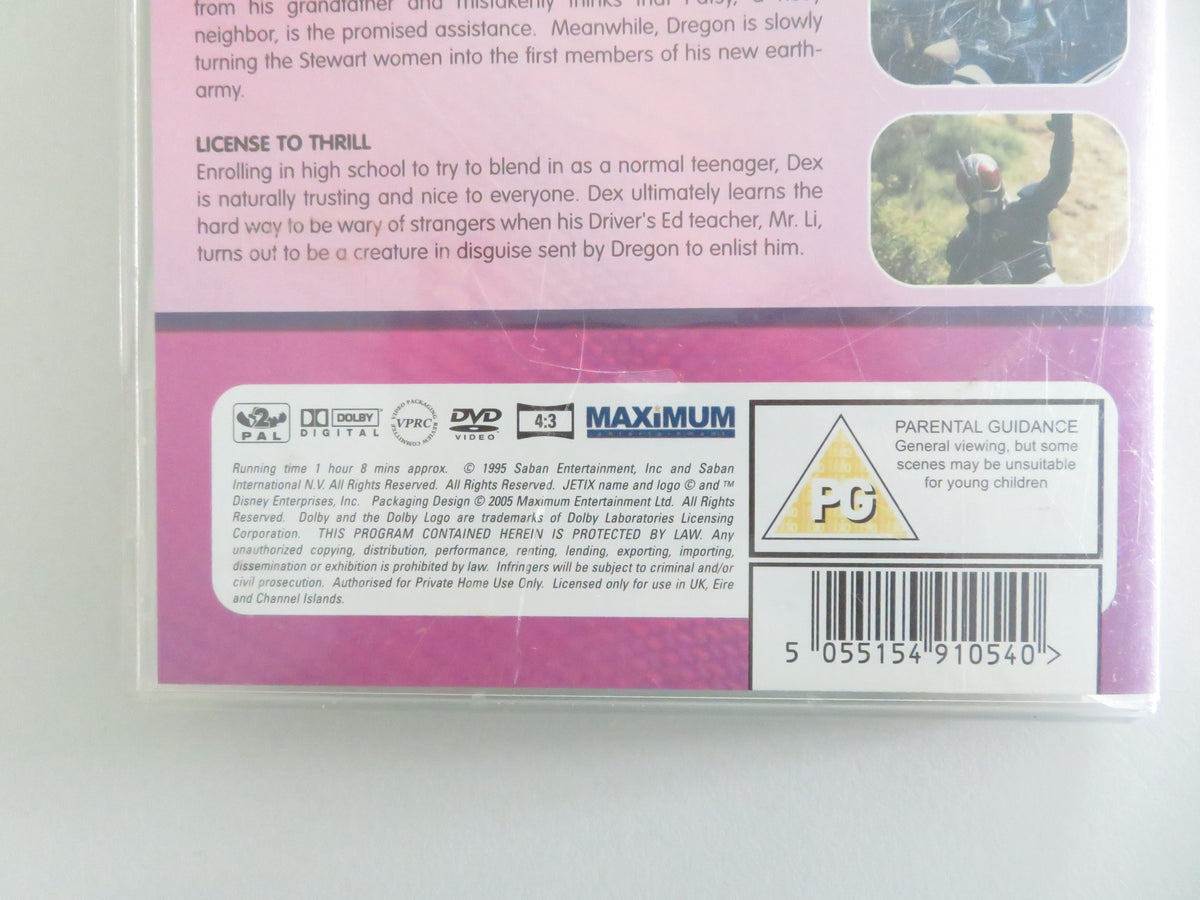 Masked Rider: Escape from Edenoi (DVD) Ted Jan Roberts 1995 Region 2