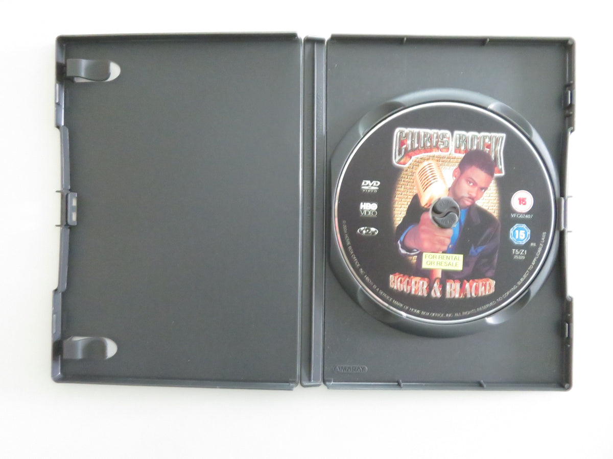 Chris Rock: Bigger & Blacker (DVD) Chris Rock Slick Rick 1999 Region 2