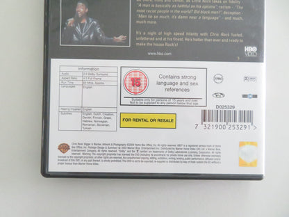 Chris Rock: Bigger & Blacker (DVD) Chris Rock Slick Rick 1999 Region 2