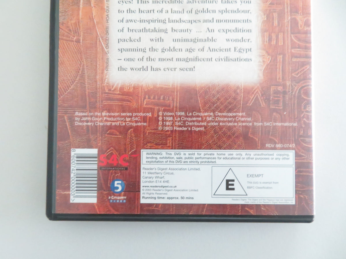 Egypt: A Thousand and One Pyramids (DVD) Reader's Digest 1998 Region 2
