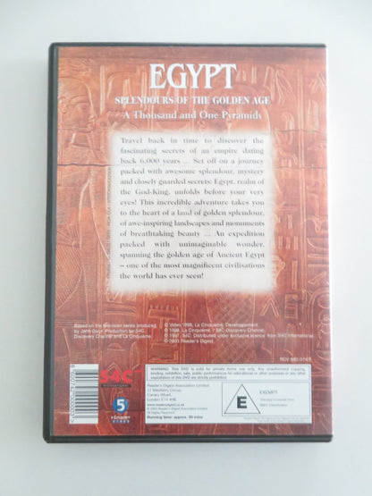 Egypt: A Thousand and One Pyramids (DVD) Reader's Digest 1998 Region 2