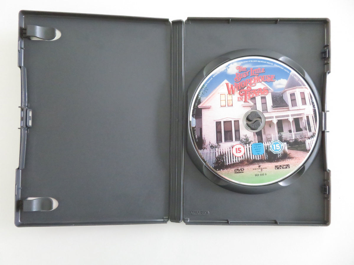 The Best Little Whorehouse in Texas (DVD) Dolly Parton 1982 Region 2, 4