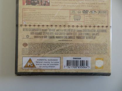 Ben-Hur (DVD) Charlton Heston Jack Hawkins Stephen Boyd 1959 Region 2