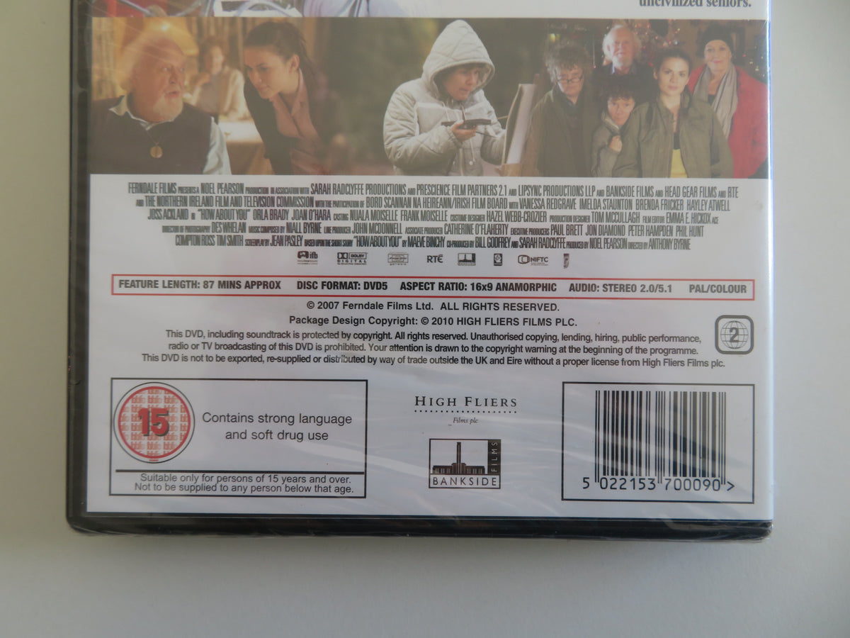 How About You (DVD) Vanessa Redgrave Imelda Staunton Hayley Atwell 2007 Region 2