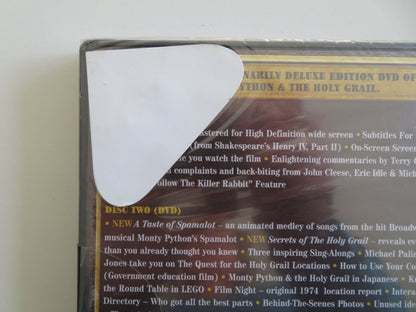 Monty Python and the Holy Grail - Extraordinarily Deluxe Edition (DVD) Region 2