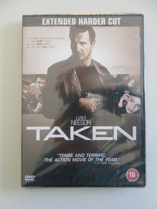 Taken - Extended Harder Cut - B (DVD) Liam Neeson Maggie Grace Region 2