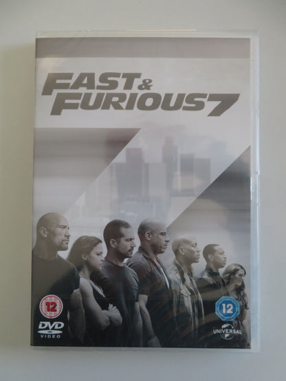 Fast & Furious 7 (DVD) Vin Diesel Paul Walker Dwayne Johnson 2015 Region 2,4,5