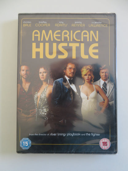 American Hustle (DVD) Christian Bale Amy Adams Bradley Cooper 2013 Region 2