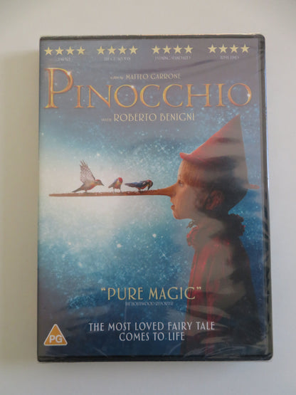 Pinocchio (DVD)  Federico Ielapi Roberto Benigni 2019 Region 2