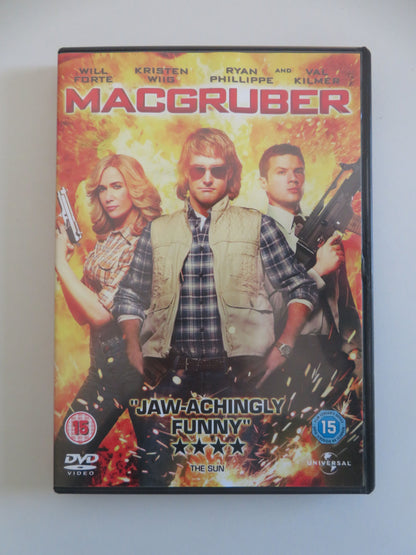 MacGruber (DVD) Will Forte Kristen Wiig Val Kilmer 2010 Region 2