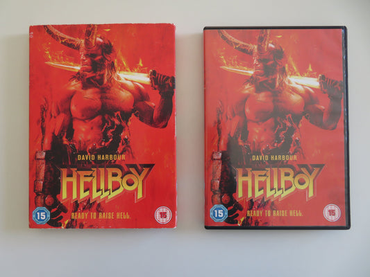 Hellboy (DVD) David Harbour Milla Jovovich Ian McShane 2019 Region 2
