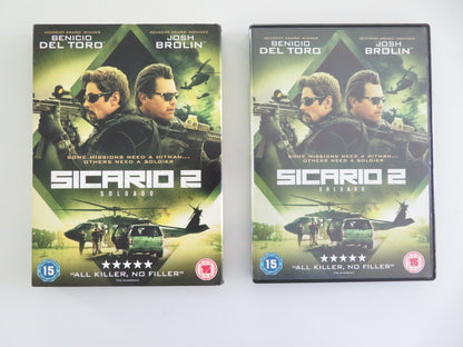 Sicario 2: Day of the Soldado (DVD) Benicio Del Toro Josh Brolin 2018 Region 2