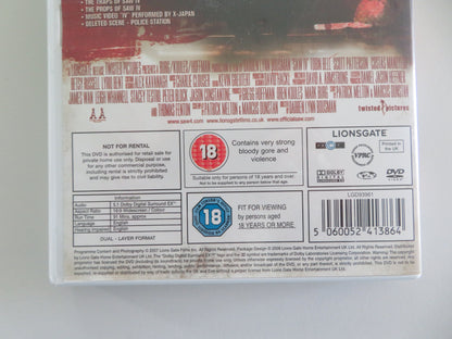 Saw IV Extreme Edition - B (DVD) Tobin Bell Costas Mandylor 2007 Region 2