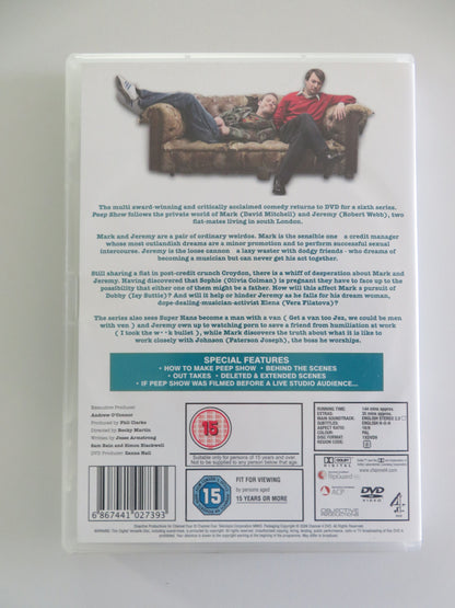 Peep Show - Series Six (DVD) David Mitchell Robert Webb 2009 Region 2